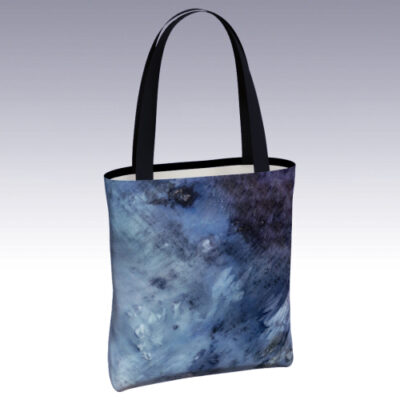 Medulli Blue Unlined Tote Bag