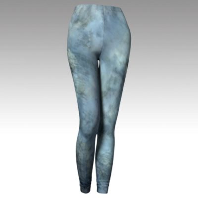Blue Medulli Leggings Front View