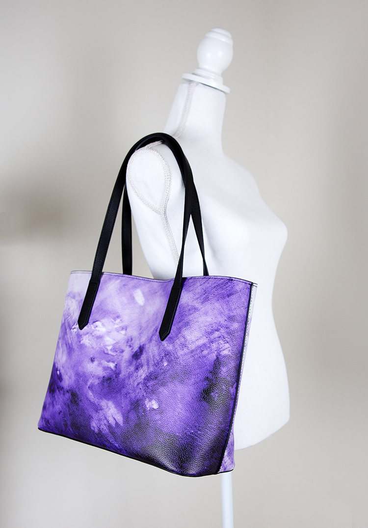 Ťë outlet lfar small vegan leather lavender handbag