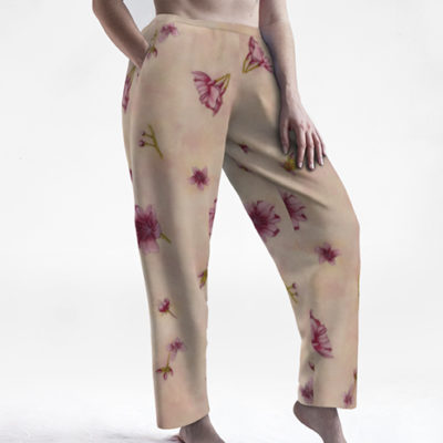 Cherry Blossom Lounge Pants Front View